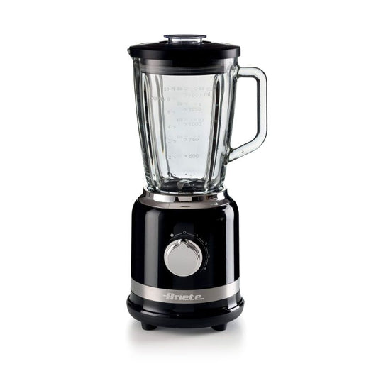 Ariete 585 frullatore moderna nero - 1000 w - capacità tazza vetro 1,5 l - 4 velocità - 4 lame - ARI0585/02