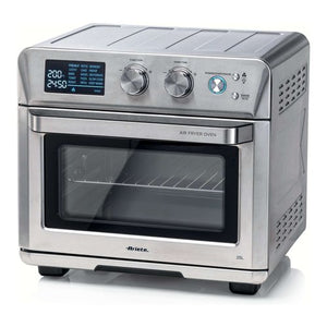 Ariete 4629 forno + friggitrice ad aria 25l, 1700 w, capacità 25l, 15 funzioni di cottura, multifunzione, temperatura fino a 230°, silver - 00C462911AR0