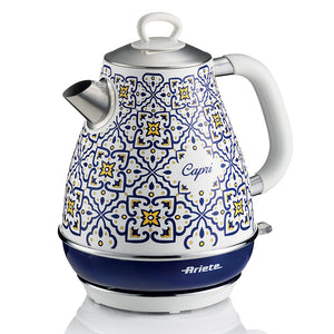 Ariete 2869 bollitore capri, bollitore elettrico, 1,7l, infusi, the, tisane, base cordless, autospegnimento - ARI2869CA