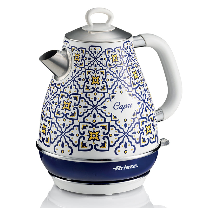Ariete 2869 bollitore capri, bollitore elettrico, 1,7l, infusi, the, tisane, base cordless, autospegnimento - ARI2869CA