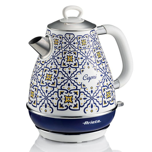 Ariete 2869 bollitore capri, bollitore elettrico, 1,7l, infusi, the, tisane, base cordless, autospegnimento - ARI2869CA