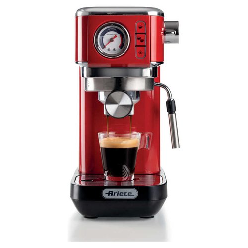 Macchina caffè espresso ariete 00m138133ar0 moderna 1381 red