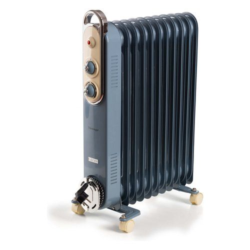 Radiatore ariete 8252 05 vintage 11 elementi blue