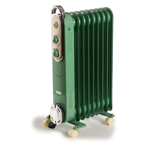 Radiatore ariete b825104ar0 radiat.olio 825104 9 elemen vintage verde