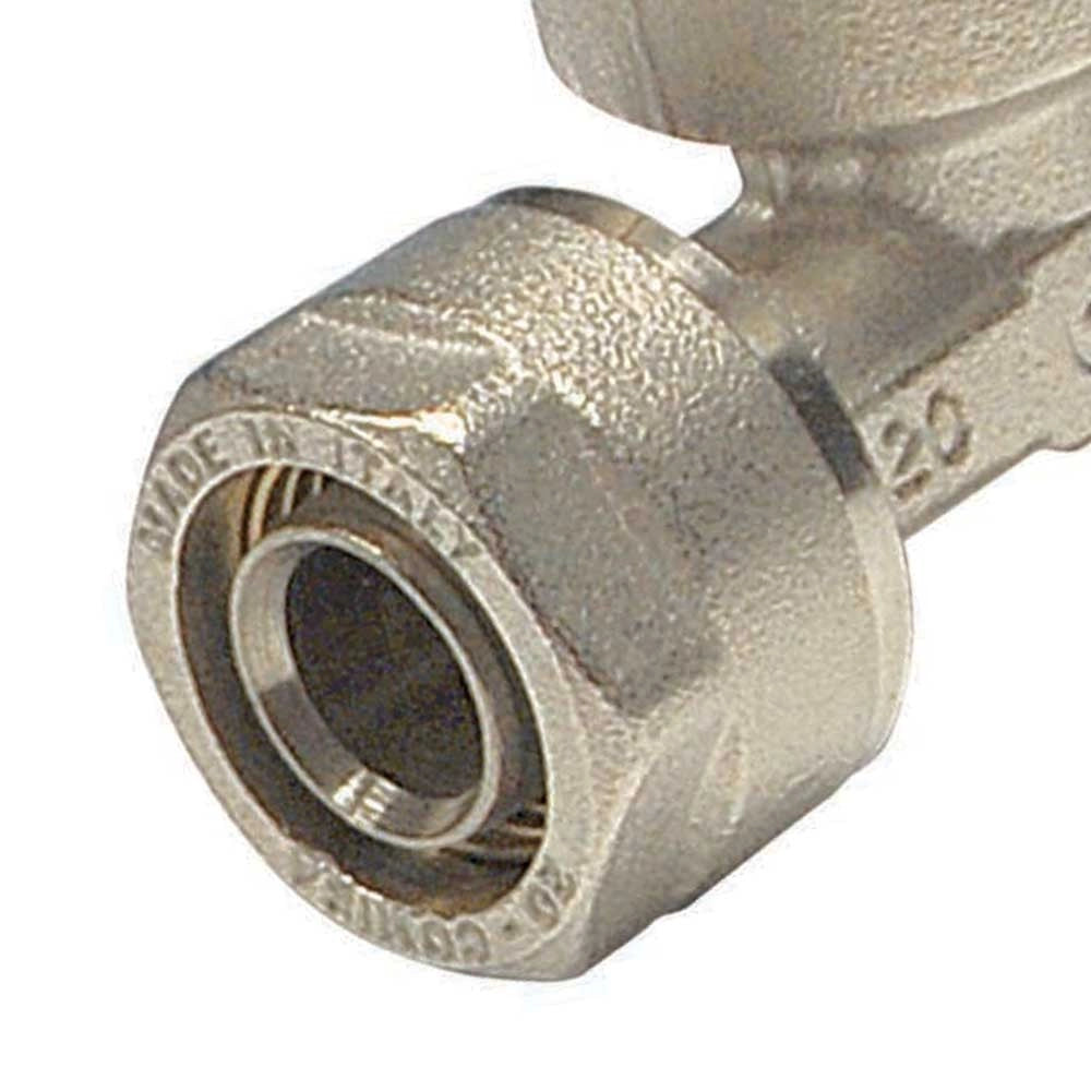 Raccordo a tee femmina diam.3/4x26 per multistrato