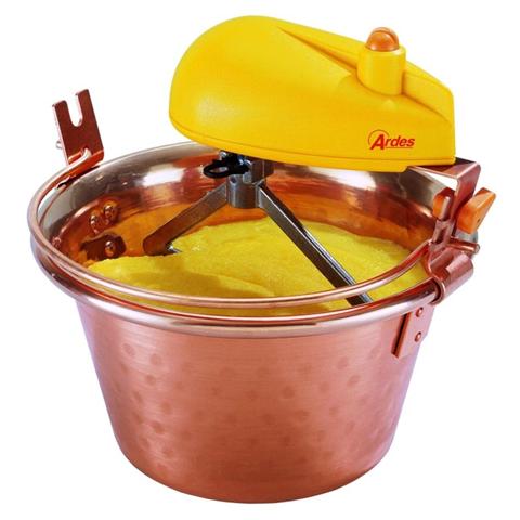 Ardes 2460 paiolo elettrico in rame con motore 10 watt diametro 26 cm capacità per 4/7 persone colore rame - AR2460