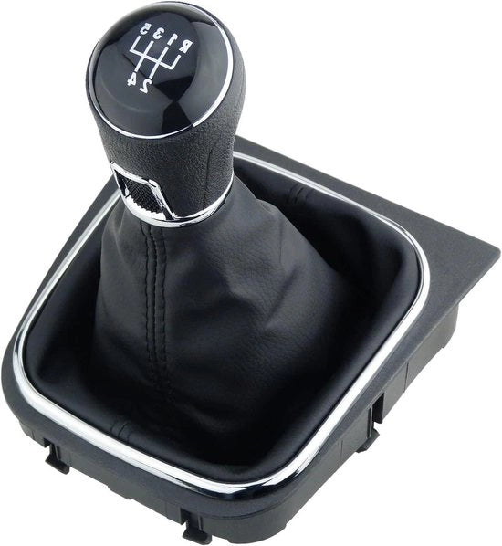 Gaito in Pelle Antistatica per Bota 5 Velocità Copertura per Bora Golf - Interfaccia del Pedale del Cambio.