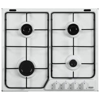 De’longhi ybf46asv piano cottura bianco da incasso gas 4 fornello(i) da 60 cm - ybf 46 asv - 8004399036925