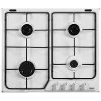 De’longhi ybf46asv piano cottura bianco da incasso gas 4 fornello(i) da 60 cm - ybf 46 asv - 8004399036925
