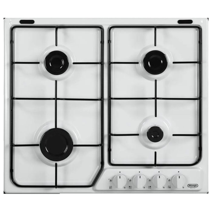 De’longhi ybf46asv piano cottura bianco da incasso gas 4 fornello(i) da 60 cm - ybf 46 asv - 8004399036925