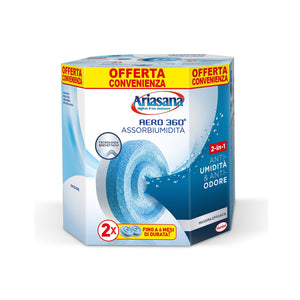 Bipacco Di Ricariche assorbi umidità Tab Universali Inodore 2X450g Aero 360°