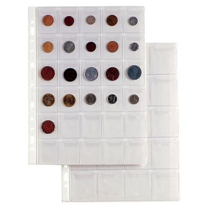 Cf10buste trasp portamonete 30spazi - 512131