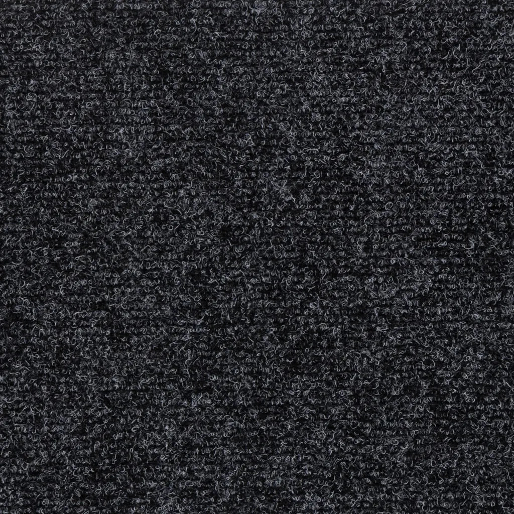Tappetini per scale autoadesivi 15 pz 60x25 cm Grigio Scuro Rettangolari 326913
