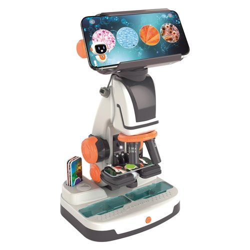 Microscopio giocattolo clementoni 19387 scienza e gioco smart ai con t