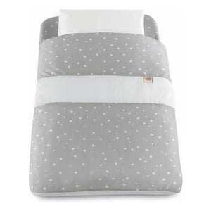 Set culla cam 926 c160 cullami completo tessile stelle grigie