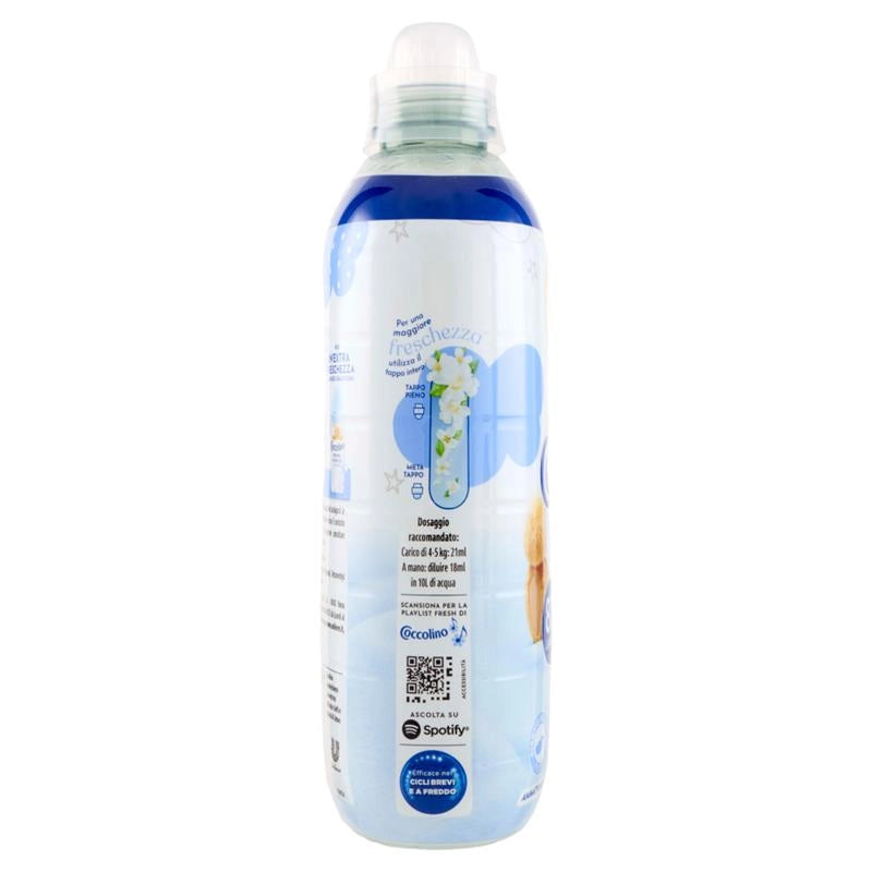 COCCOLINO AMMORBIDENTE CONCENTRATO 87 LAVAGGI DELICATO E SOFFICE NUVOLE DI COTONE 1827ML
