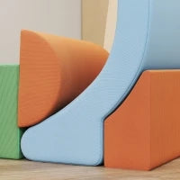 Set di 5 Blocchi di Costruzioni morbide per bambini in schiuma, Multicolore
