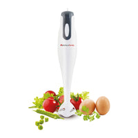 Mixxxo Plus Mixer Immersione Elettrico 175w Pentole e Preparazione Cucina, 170 W, Plastica, Bianco