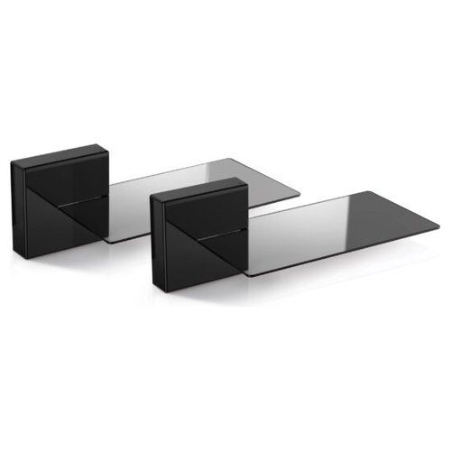 Meliconi ghost cubes soundbar supporto da parete per casse acustiche nero - 480527