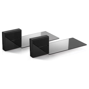 Meliconi ghost cubes soundbar supporto da parete per casse acustiche nero - 480527