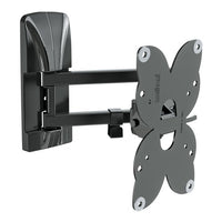 Supporto monitor parete 100 200 spin sdr plus black 480991