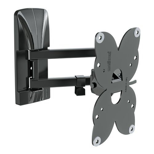 Supporto monitor parete 100 200 spin sdr plus black 480991