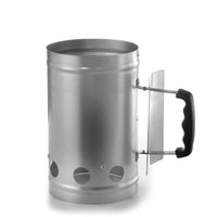 Accendi Carbonella In Acciaio Per Barbecue 17X27cm - Ompagrill Starter190