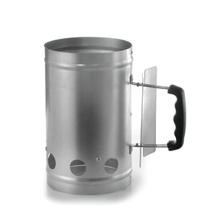 Accendi Carbonella In Acciaio Per Barbecue 17X27cm - Ompagrill Starter190