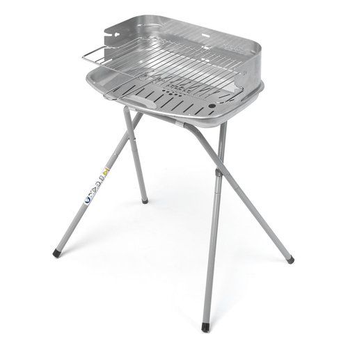 Barbecue carbonella ompagrill 40098 aluminized silver silver