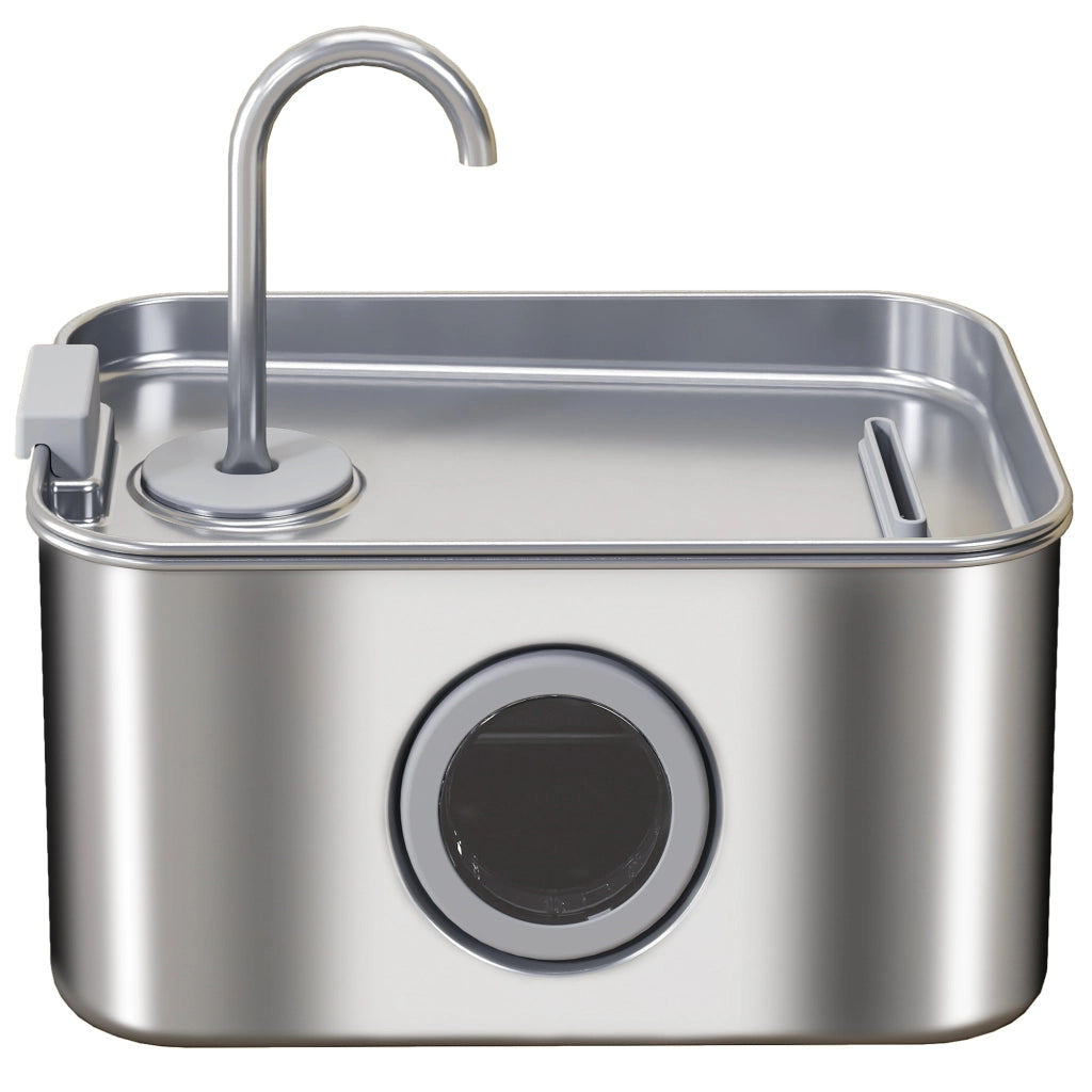 Fontana per Gatti 3,2L ¨C Xylo ¨C Con Pompa Silenziosa e Filtro Carbone Attivo