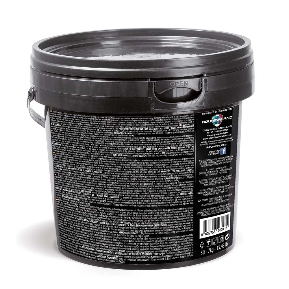 Haquoss Amazon Base - fertilizzante completo per acquari d' acqua dolce Formato: 5 L