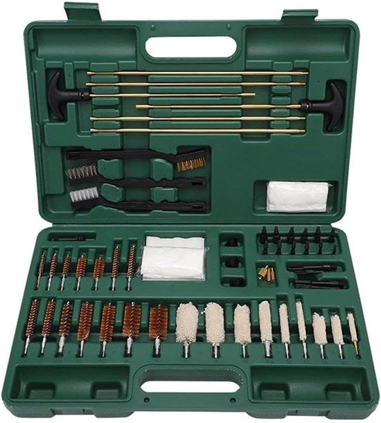 Kit di Pulizia Universale per Chitarre - Con Scatola - Portatile - Setole Metalliche - 90 pezzi.