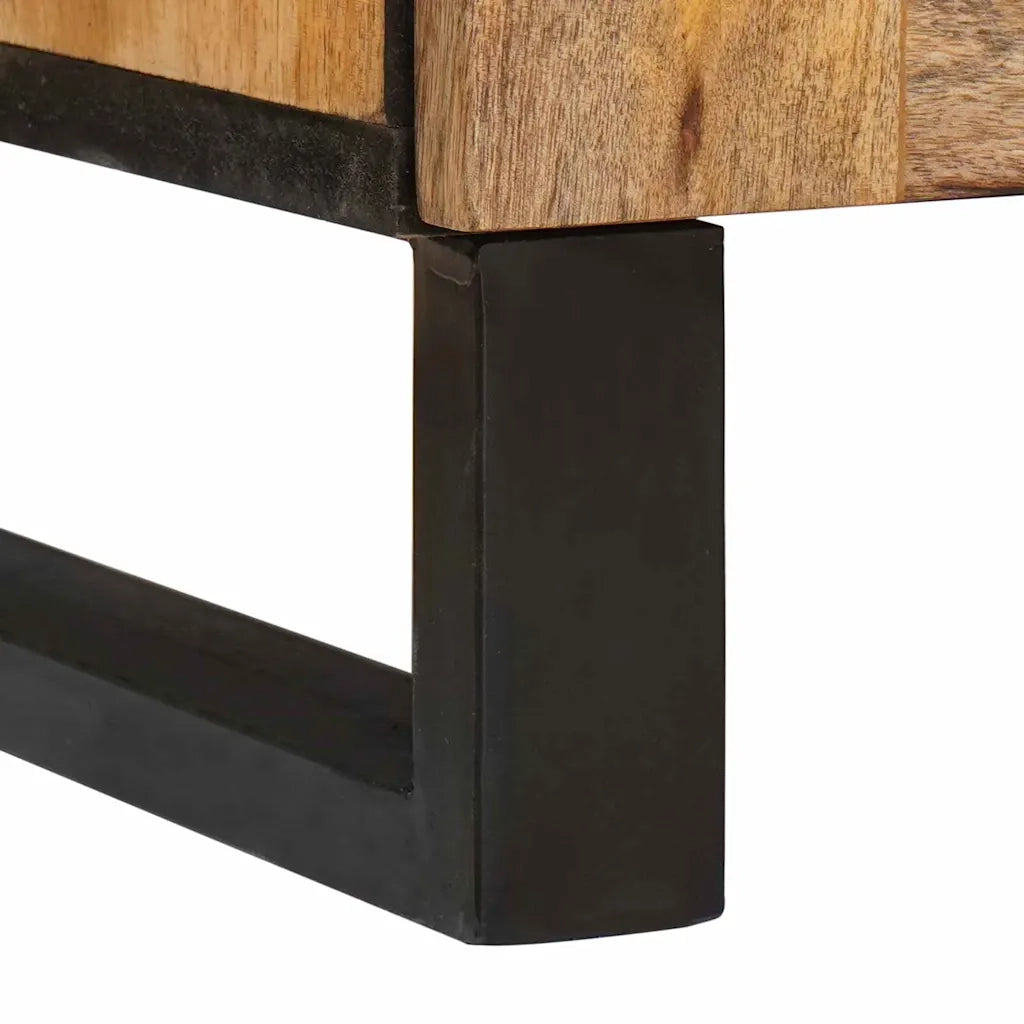 Comodino | Armadio da Notte | Mobiletto da notte con cassetto Naturale 50 x 33 x 60 cm