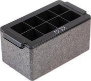 Blocco di ghiaccio in forma trasparente cristallino di silicone per cocktail-bar-whisky 5x5x5cm