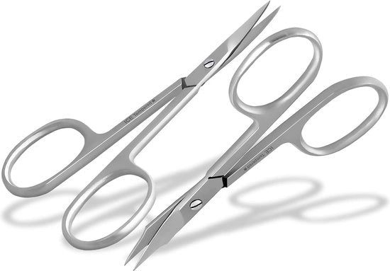 Set di forbici per unghie - forbici curvate - set combinato per unghie di dito e unghie del piede