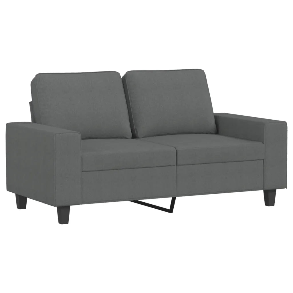 Set di Divani 3 pz Grigio Scuro in Tessuto 3201891