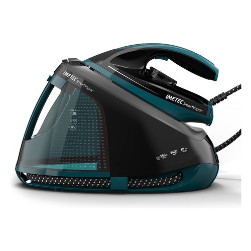 Ferro stiro caldaia imetec 9047 smartvapor black e green