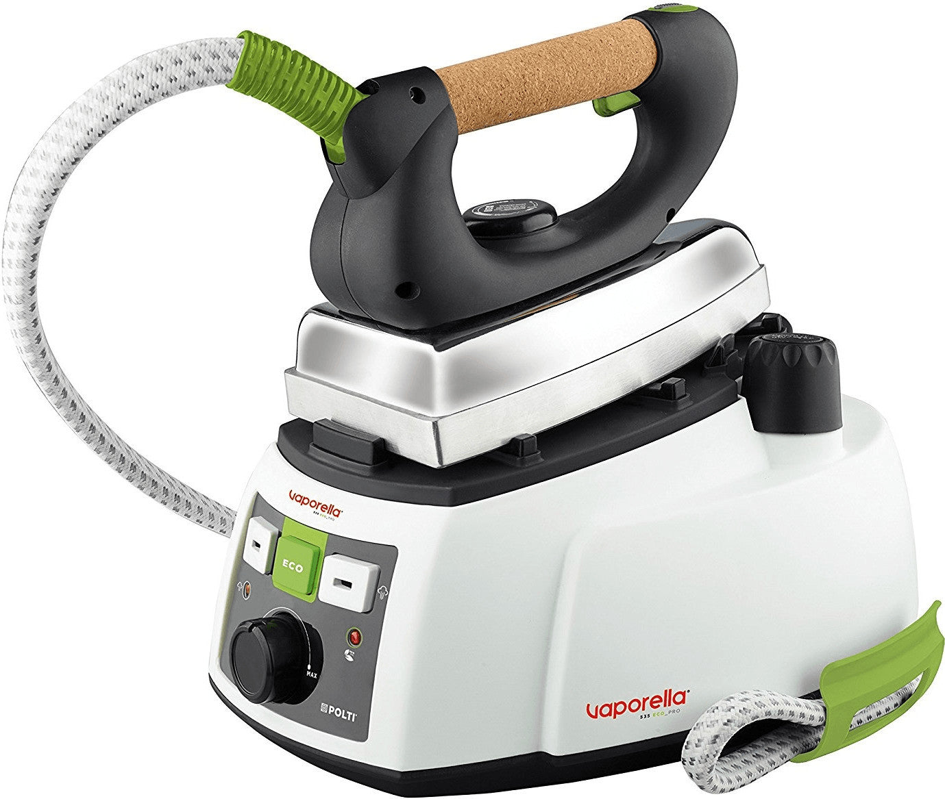 Polti vaporella 535 eco_pro 750 w 0,9 l alluminio nero, bianco - PLEU0188