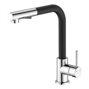 Miscelatore lavello idro bric scarub1090ne phoenix cromo e nero