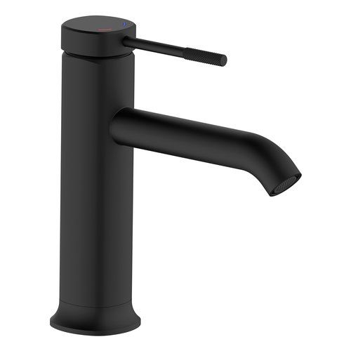 Miscelatore lavabo idro bric scarub1194ne riviera nero satinato