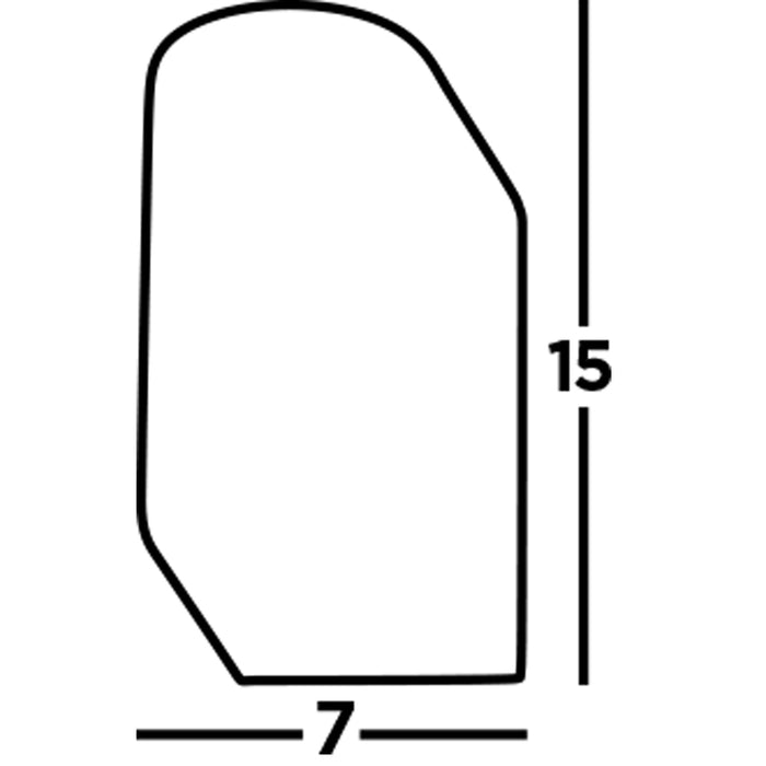 Applique Moderna Eiffel Acciaio Argento Vetro Trasparente 2 Luci Gu10