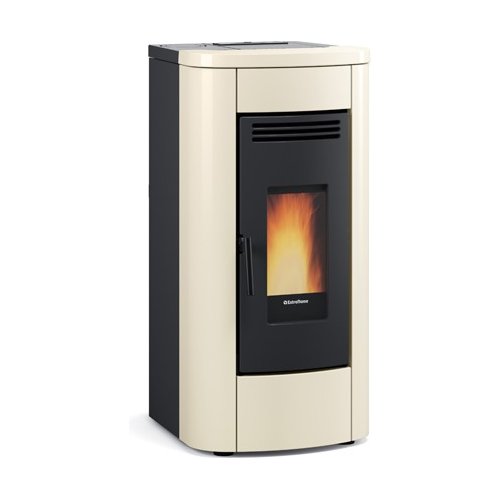 Stufa pellet extraflame 1286801 klaudia 5.0 avorio