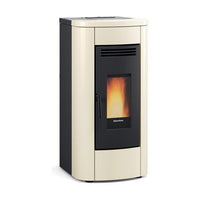 Stufa pellet extraflame 1286801 klaudia 5.0 avorio