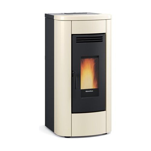 Stufa pellet extraflame 1286801 klaudia 5.0 avorio