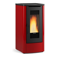 Stufa pellet extraflame 1287400 dahiana vfs 5.0 bordeaux