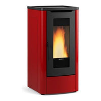 Stufa pellet extraflame 1287400 dahiana vfs 5.0 bordeaux