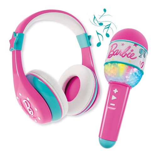 Microfono giocattolo lisciani 104468 barbie sound your style con cuffi
