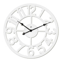 Orologio da parete lowell 21551b justaminute bianco