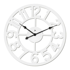 Orologio da parete lowell 21551b justaminute bianco
