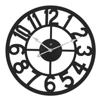 Orologio da parete lowell 21551n justaminute nero